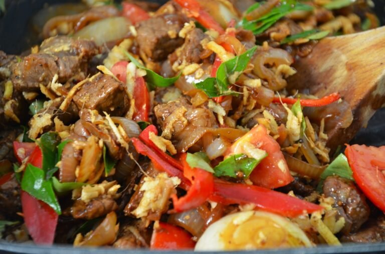resep daging sapi tanpa santan